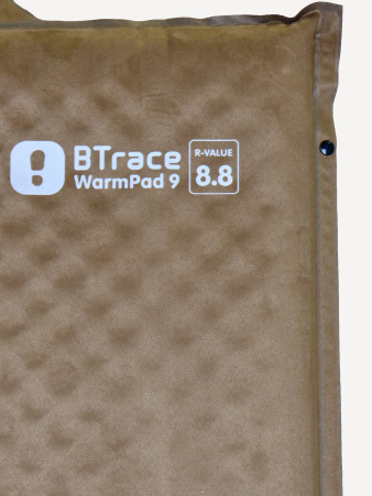 Ковер самонадув BTrace Warm Pad 9 (202*64*9 см, Коричневый)